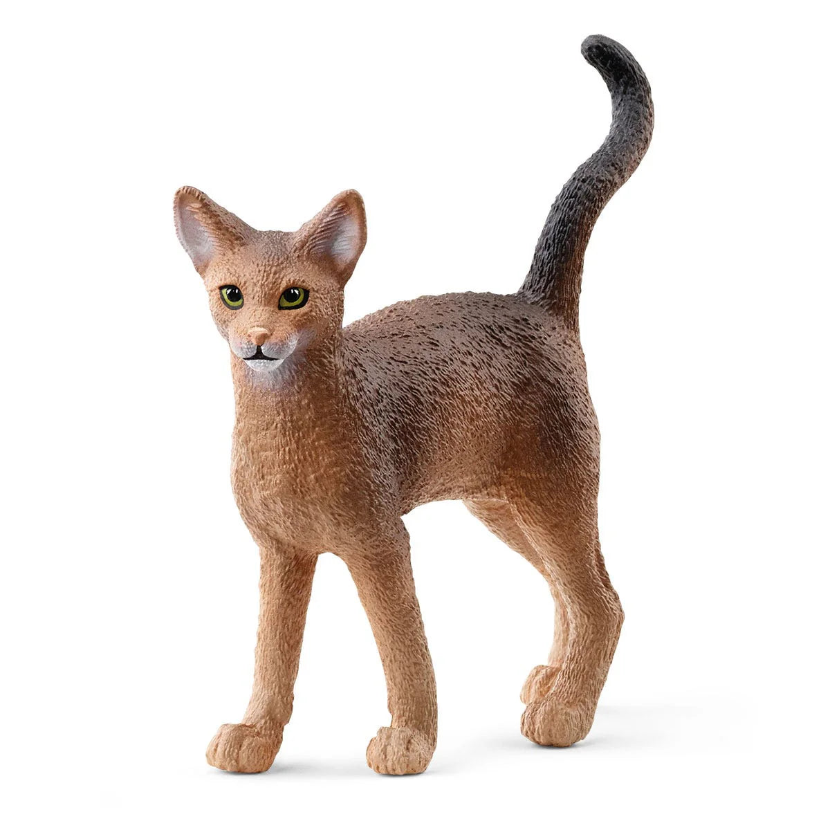 Schleich Animal Figurine - Abyssinian Cat-Mountain Baby